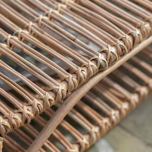 Nkuku Nesari Rattan Coffee Table